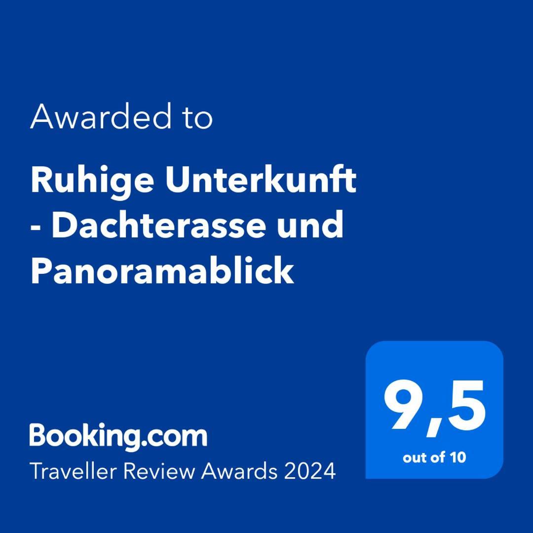 Ruhige Unterkunft - Dachterasse Und Panoramablick Warstein Εξωτερικό φωτογραφία