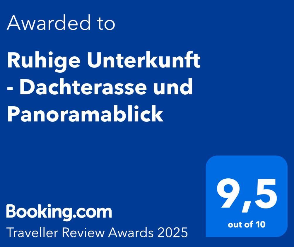 Ruhige Unterkunft - Dachterasse Und Panoramablick Warstein Εξωτερικό φωτογραφία